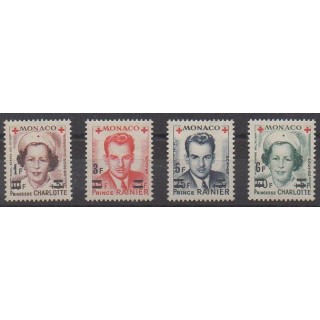 Monaco - 1951 - Nb 379A/382A - Health