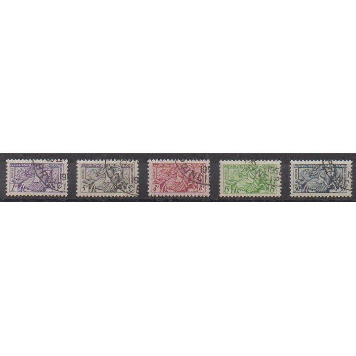 Monaco - 1951 - Nb 371/375 - Used - Used