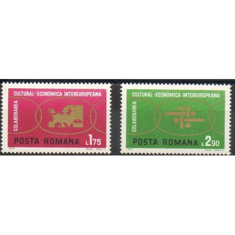 Roumanie - 1972- No 2680/2681 - Europe