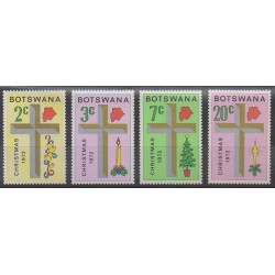 Botswana - 1972 - No 244/247 - Noël
