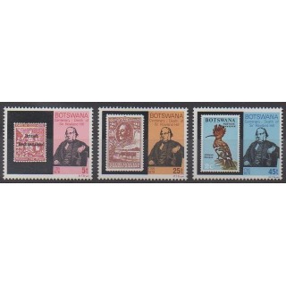 Botswana - 1979 - No 386/388 - Timbres sur timbres