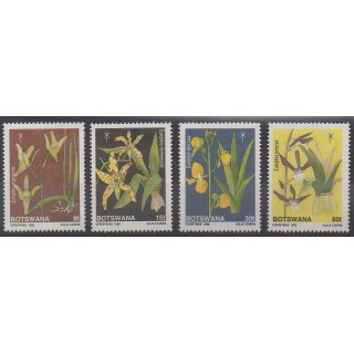 Botswana - 1989 - No 611/614 - Fleurs