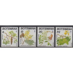 Botswana - 1990 - No 630/633 - Arbres