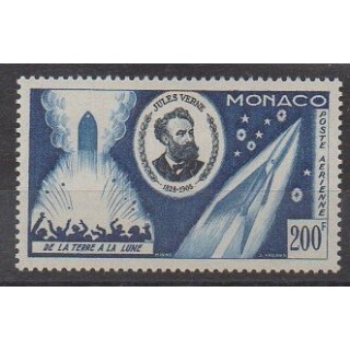 Monaco - Airmail - 1955 - Nb PA60 - Literature