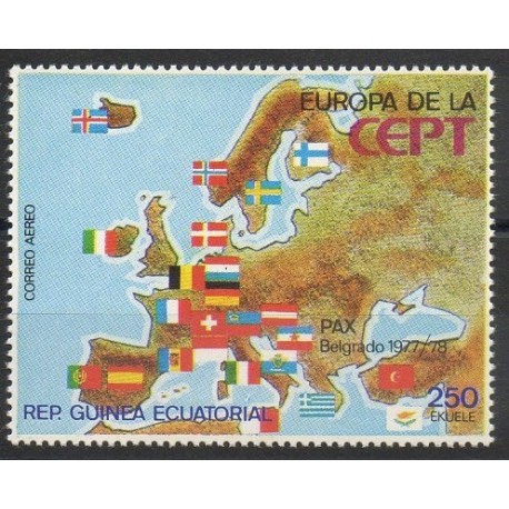 Guinée équatoriale - 1978- No PA 105 - Europe