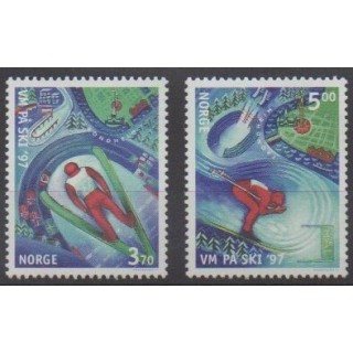 Norway - 1997 - Nb 1199/1200 - Various sports