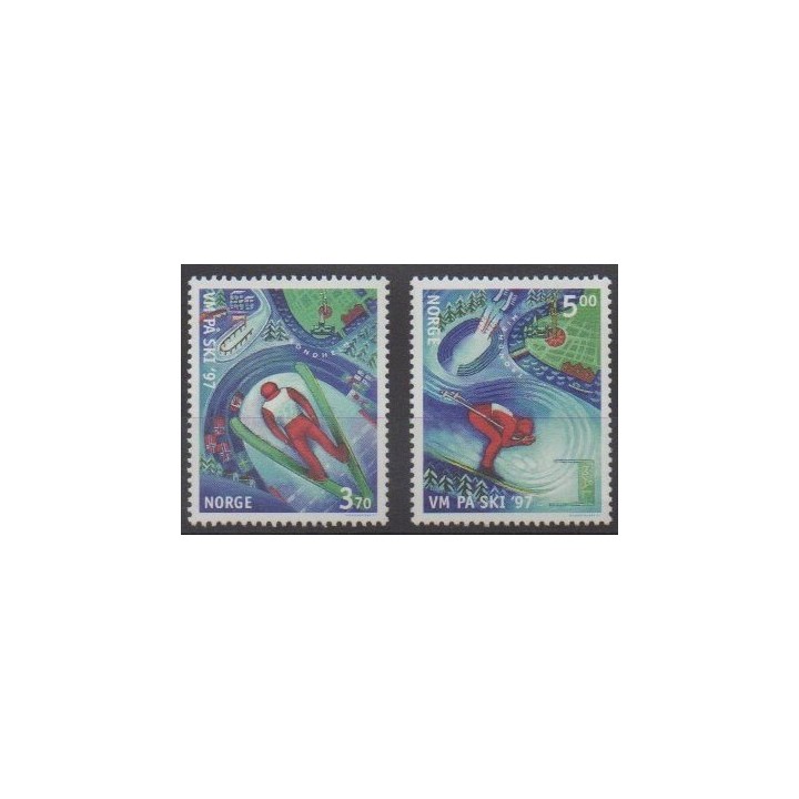 Norway - 1997 - Nb 1199/1200 - Various sports