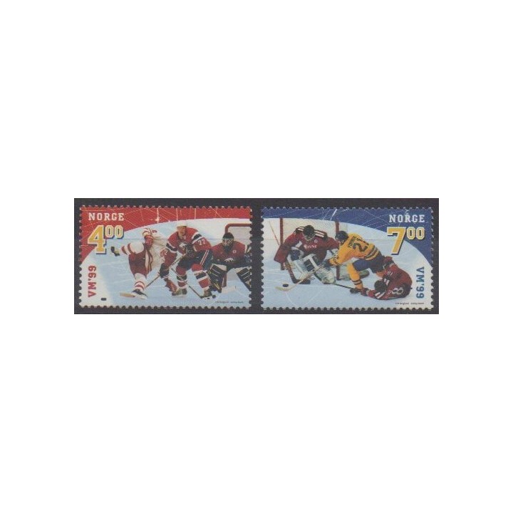 Norvège - 1999 - No 1267/1268 - Sports divers