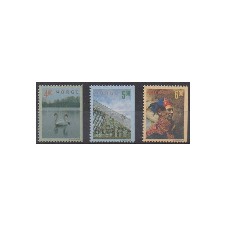 Norvège - 1999 - 1264/1266 - Tourisme