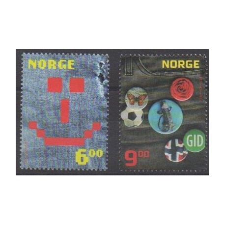 Norvège - 2004 - No 1454/1455