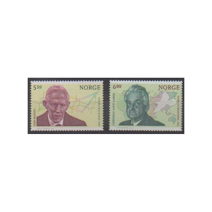 Norvège - 2004 - No 1459/1460 - Célébrités
