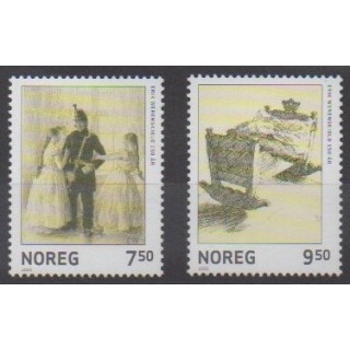 Norvège - 2005 - No 1463/1464 - Peinture