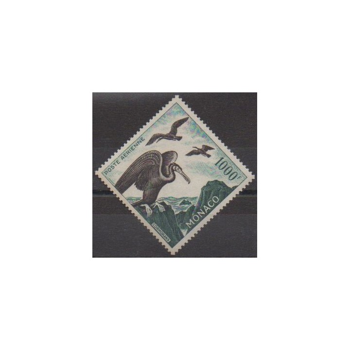 Monaco - Airmail - 1957 - Nb PA68 - Birds
