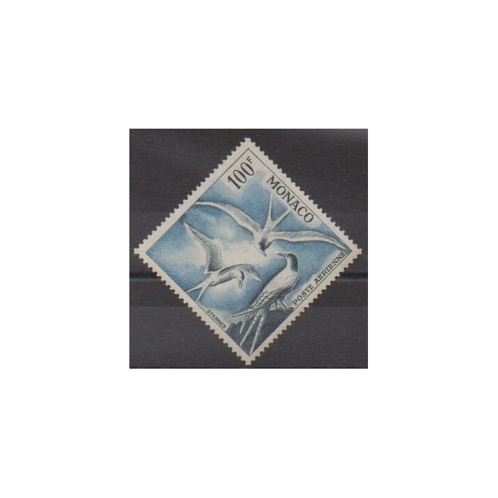 Monaco - Airmail - 1957 - Nb PA66 - Birds