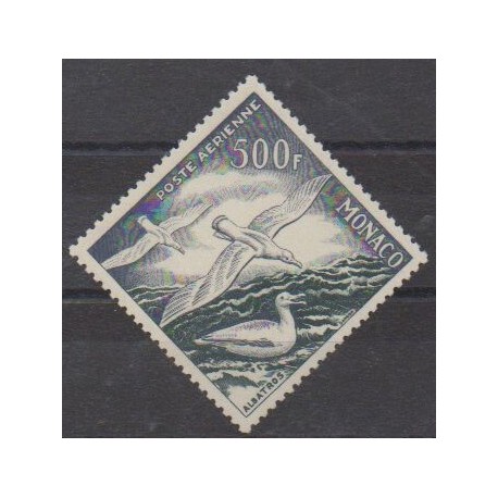 Monaco - Poste aérienne - 1955 - No PA57 - Oiseaux