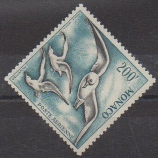 Monaco - Poste aérienne - 1955 - No PA56 - Oiseaux