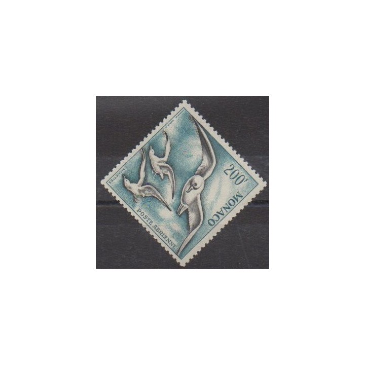 Monaco - Poste aérienne - 1955 - No PA56 - Oiseaux