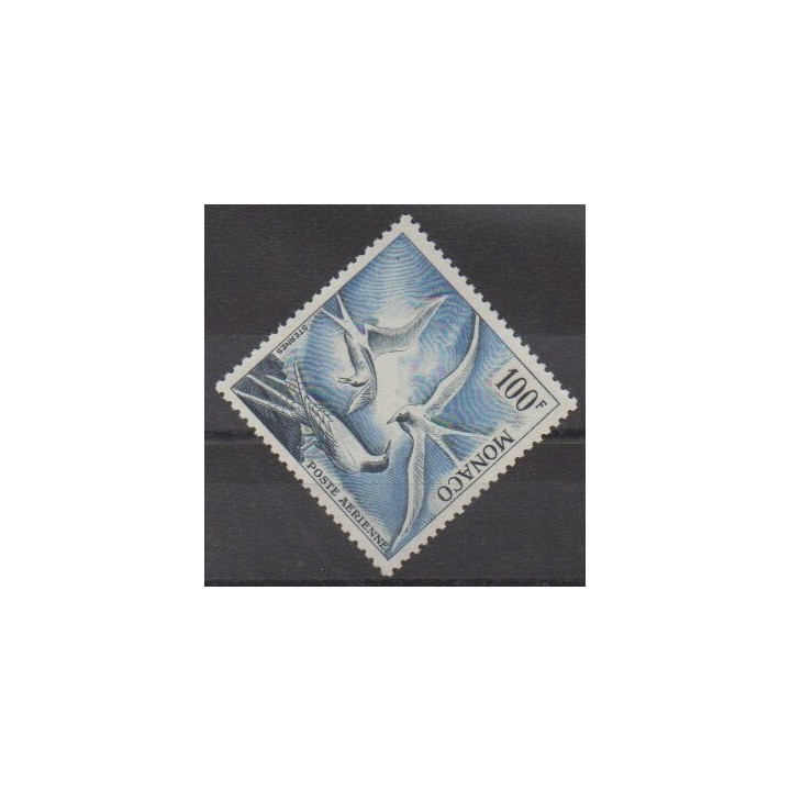 Monaco - Poste aérienne - 1955 - No PA55 - Oiseaux