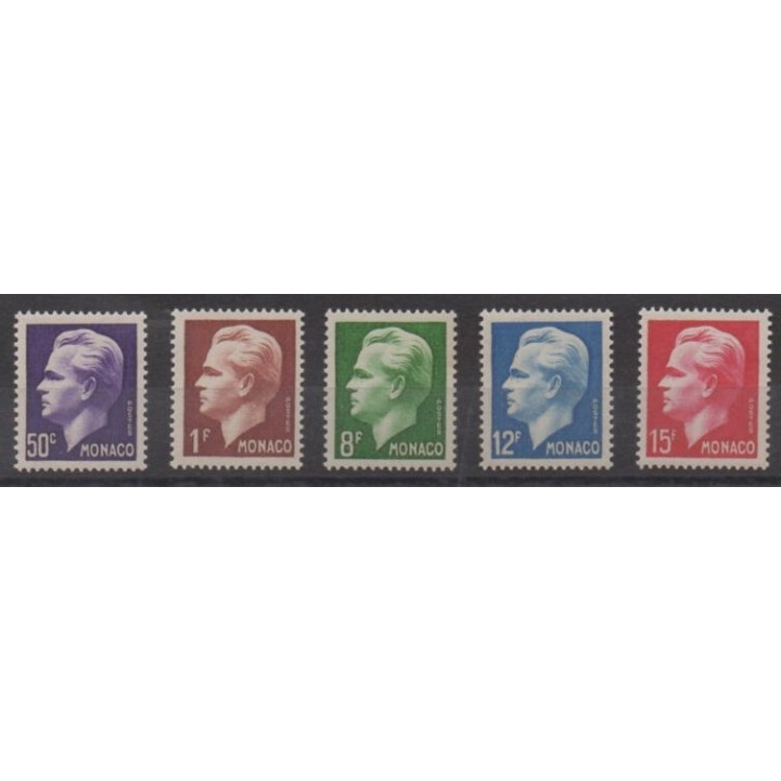Monaco - 1950 - Nb 344/348