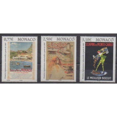 Monaco - 2005 - No 2494/2496 - Art