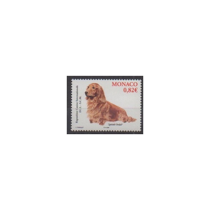 Monaco - 2005 - No 2481 - Chiens