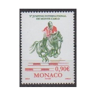 Monaco - 2005 - Nb 2486 - Horses - Various sports