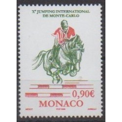 Monaco - 2005 - Nb 2486 - Horses - Various sports