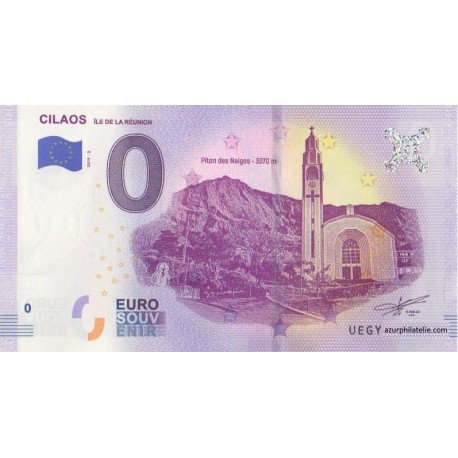 Euro banknote memory - 974 - Cilaos - 2019-2