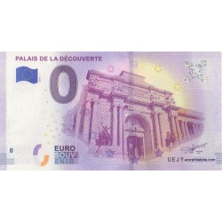 Billet souvenir - 75 - Palais de la découverte - 2019-1