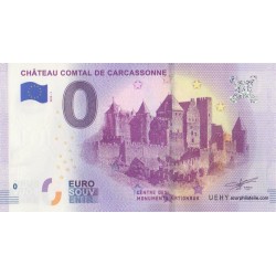 Euro banknote memory - 11 - Château Comtal de Carcassonne - 2019-1