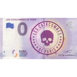 Euro banknote memory - 75 - Les Catacombes de Paris - 2019-4