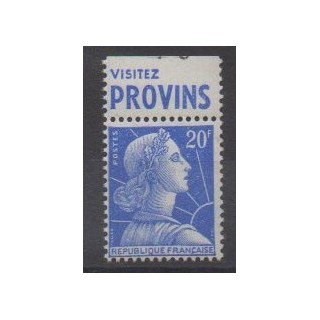 France - Varieties - 1955 - Nb 1011Bd