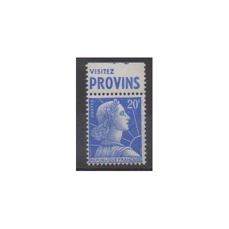 France - Varieties - 1955 - Nb 1011Bd
