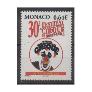 Monaco - 2005 - No 2522 - Cirque