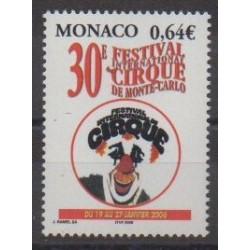 Monaco - 2005 - No 2522 - Cirque