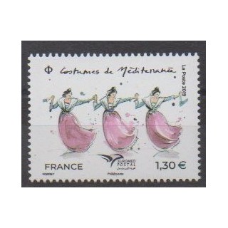 France - Poste - 2019 - Nb 5339 - Costumes - Uniforms - Fashion
