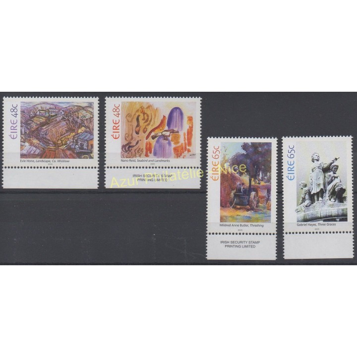 Timbres - Thème tableaux - Irlande - 2005 - No 1634/1337