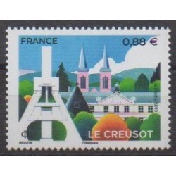 France - Poste - 2019 - No 5345 - Sites