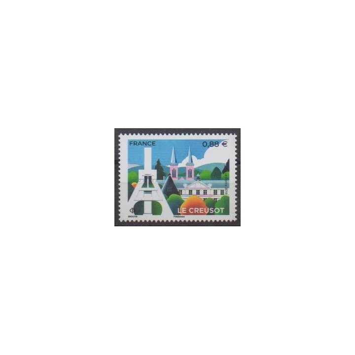 France - Poste - 2019 - No 5345 - Sites