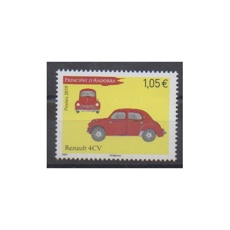French Andorra - 2019 - Nb 835 - Cars