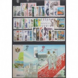Monaco - Complete year - 2011 - Nb 2757/2808 - BF99/BF101