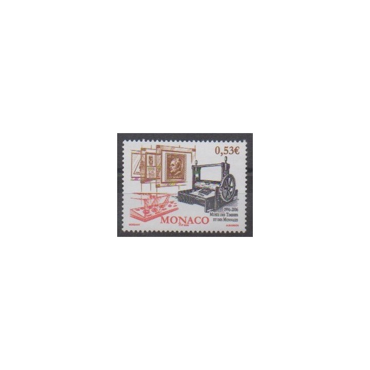 Monaco - 2006 - Nb 2531 - Philately - Coins, Banknotes Or Medals