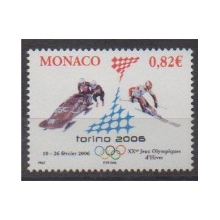 Monaco - 2006 - No 2528 - Jeux olympiques d'hiver