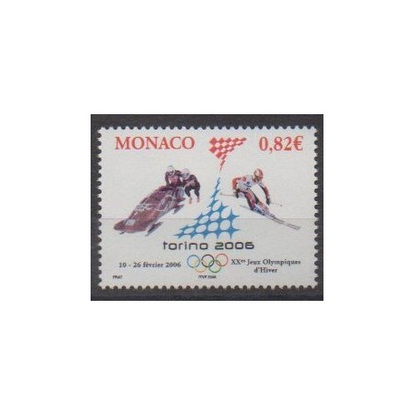 Monaco - 2006 - No 2528 - Jeux olympiques d'hiver