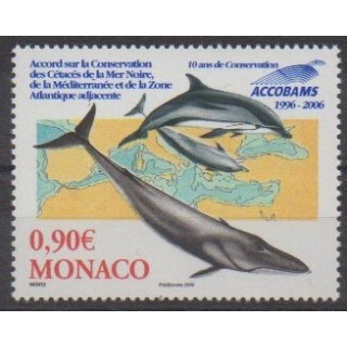 Monaco - 2006 - Nb 2554 - Mamals - Sea animals