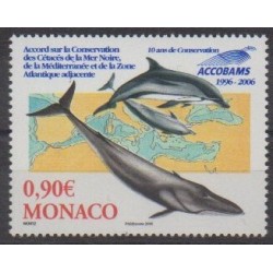 Monaco - 2006 - Nb 2554 - Mamals - Sea animals
