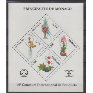 Monaco - Blocs et feuillets - 2006 - BF93 - Fleurs