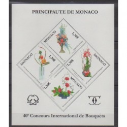 Monaco - Blocks and sheets - 2006 - Nb BF93 - Flowers