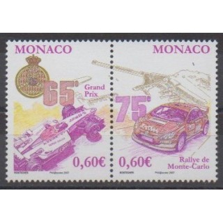 Monaco - 2006 - No 2577/2578 - Voitures
