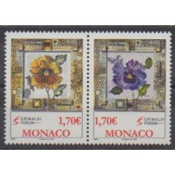 Monaco - 2006 - Nb 2575/2576 - Flowers